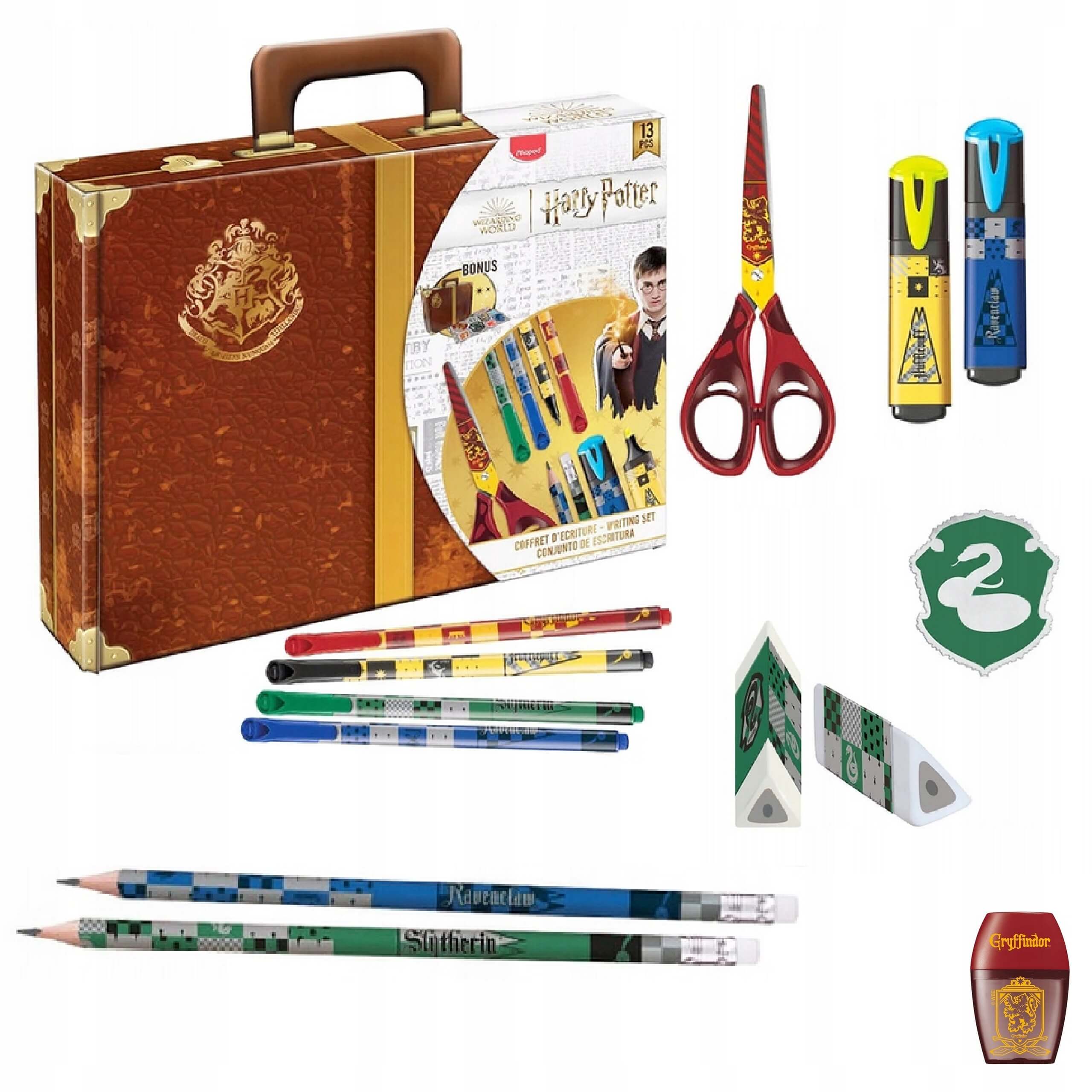 Colouring Set Harry Potter Hogwarts Suitcase Multi Product MAPED 899798